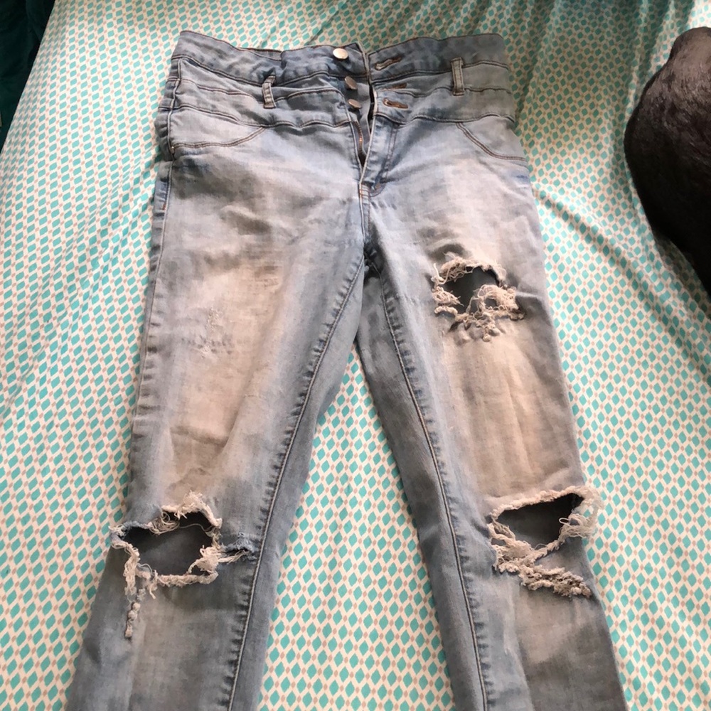 ripped jeans